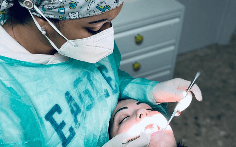 Fondo clínica dental